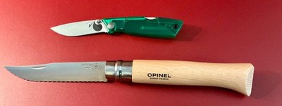 Ontario WRAITH ICE GRÜN RAR + GRATIS Opinel No.12 gezahnt NEU