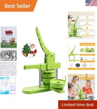 Button Maker Machine 3 in Installation-Free, DIY Button Pin Maker Machine, Bu...