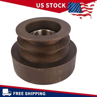 Heavy duty Centrifugal belt Pulley Clutch for 1 Bore Dual Pulley 8HP-16HP USA