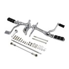 Chrome Forward Controls Linkage Set for Harley XL 883 Sportster 91 03