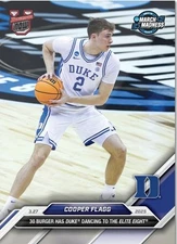 2024-25 Bowman U Now Cooper Flagg #101 Dancing To Elite Eight BASE Card