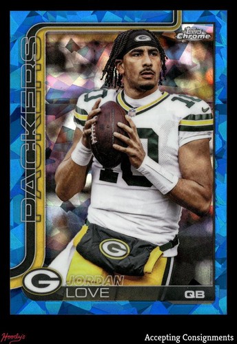 2025 Topps Chrome Sapphire Photo Variations #109 Jordan Love SP PACKERS