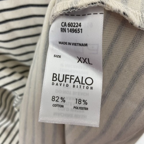Buffalo David Bitton Ladies' Cotton Everyday Striped Short Sleeve Dress XXL - Picture 7 of 8