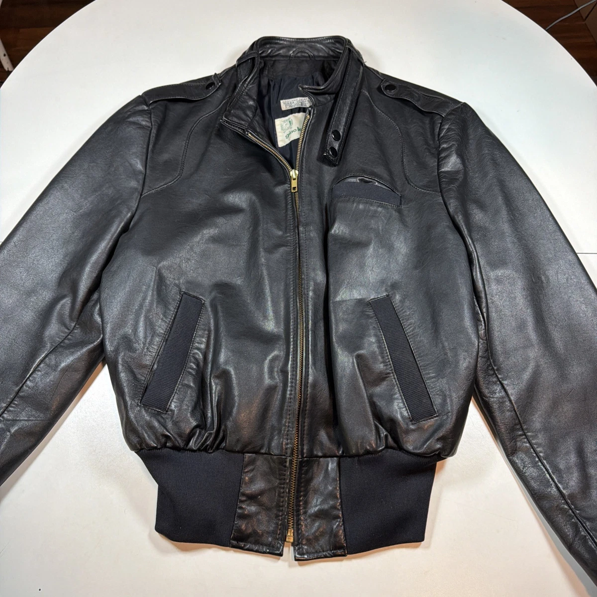 gino leather jacket products for sale | eBay