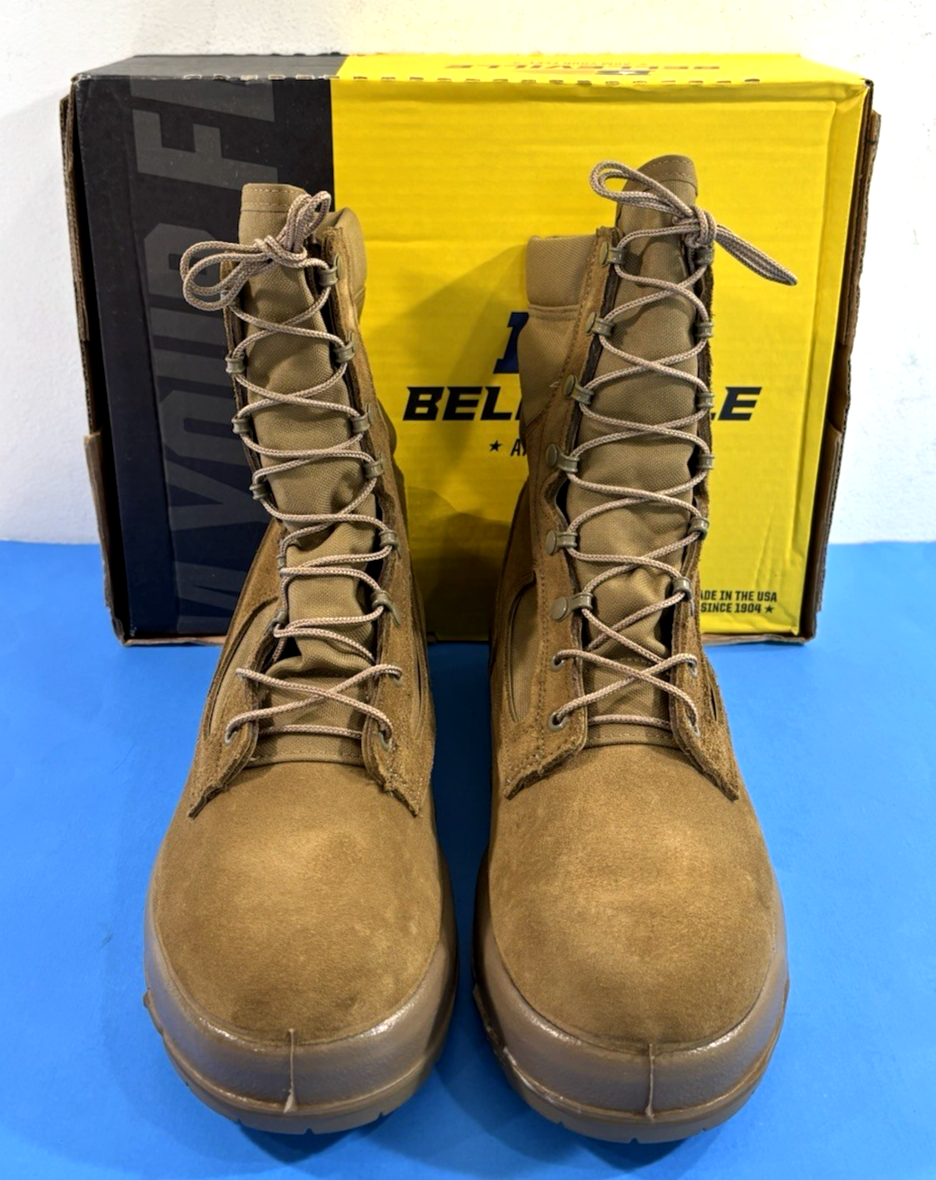 NIB 9.5 WIDE MEN'S BELLEVILLE 590 USMC HOT WEATHER COMBAT BOOTS