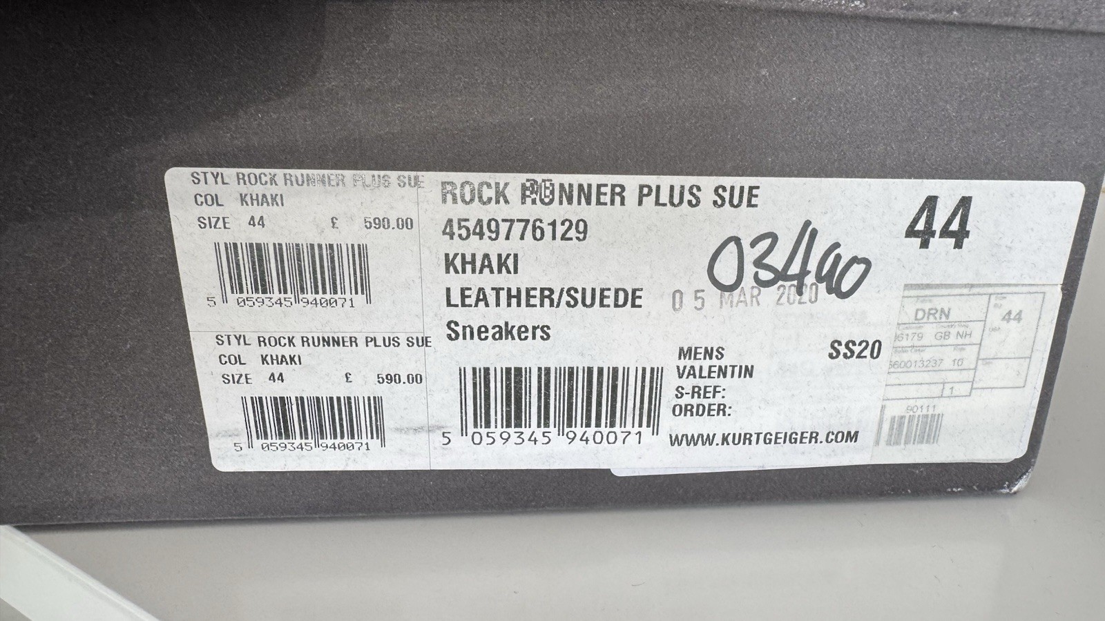Valentino Rockrunner Plus Camo Military Green - UK 10 image 7