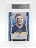 AIDAN HUTCHINSON 2022 LEAF FLASH PORTRAIT SPARKLES BLUE ROOKIE AUTO /1 Q6846