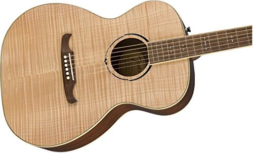Guitarra eléctrica acústica de concierto Fender FA-235E Flame Maple Top - Natural Foto 4 de 4