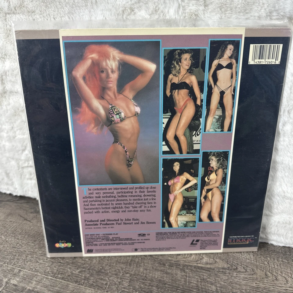 Laserdisc California Bikini Classics Image Entertainment LD Extended Play - Image 2 of 2