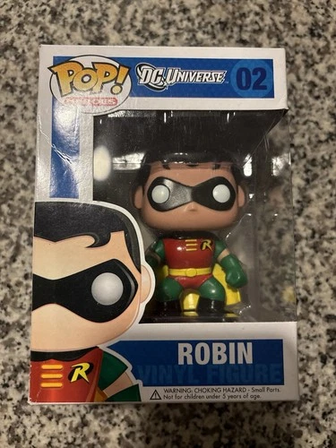 FUNKO POP VINYL HEROES DC UNIVERSE ROBIN # 02