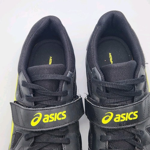 Asics Men Hyper Throw 3 Black Yellow Cross Fit Discus Track & Field Size 11.5 - Picture 4 of 7