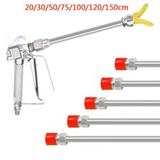 Airless Paint Sprayer Spray Gun Tip Extension Pole Rod 20/30/50/75/100/120/150cm