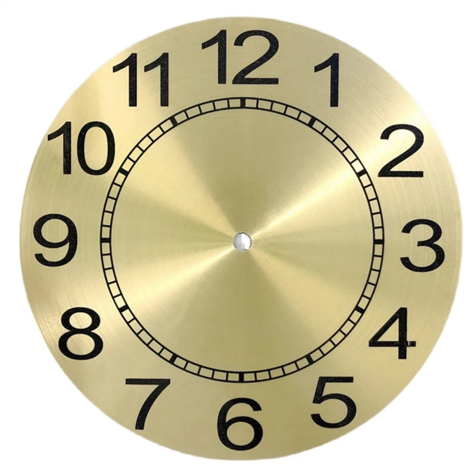 DIY Quartz Wall Clock 9.5 Inch Clock Face Replacement Clock Dial Durability - Image 4 of 4