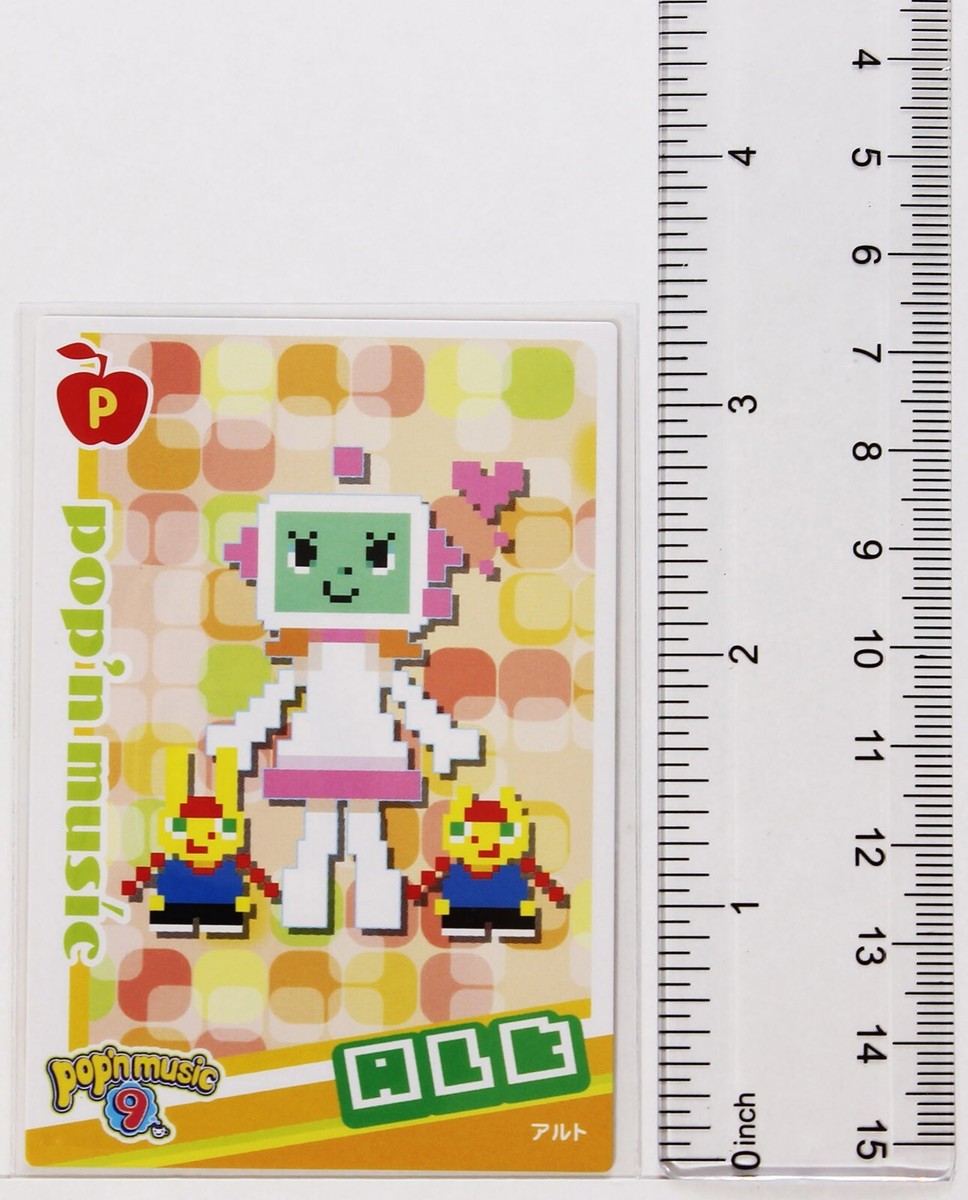 Pop'n Music Card ALT PL22N011 KONAMI Japan Game Character | eBay