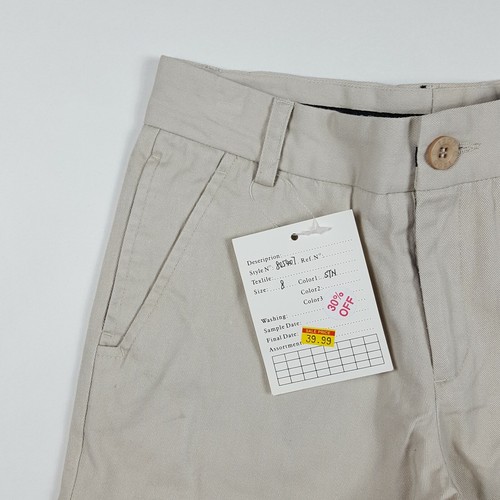 IZod Khaki Chinos Women's Size 8 Outdoor Golf Tennis Relaxed Shorts Chino - Picture 3 of 8