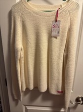 justice woman sweater Size XL Plus 16p/18p Color Cream