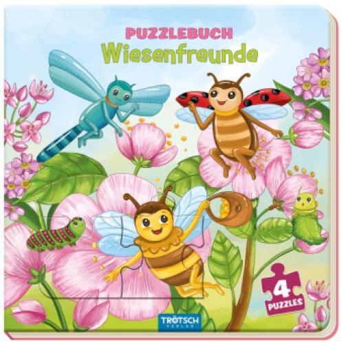 Thumbnail - Trötsch Pappenbuch Puzzlebuch Wiesenfreunde Beschäftigungsbuch