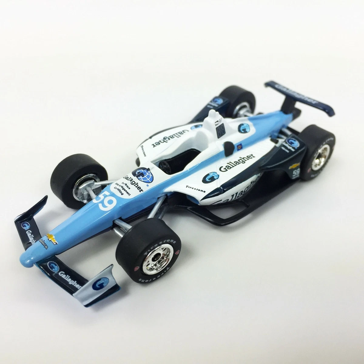 1 64 2018 Greenlight Max Chilton 59 Carlin Racing IndyCar Diecast