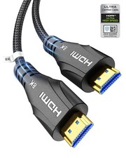 HDMI Cables 15FT Long - 8K Ultra High Speed HDMI Cable,48Gbps HDMI Braided Co...