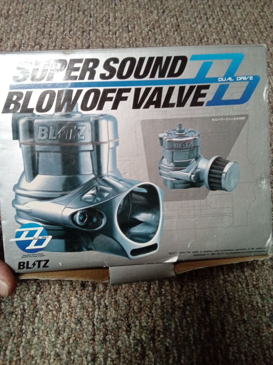 old Blitz Super Sound Blow Off Valve Dual Drive Fits 240sx old Blitz Super Sound Blow Off Valve Dual Drive Fits 240sx
