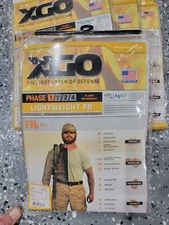 XGO Flame Retardant Phase 1 Liteweight Short  Sleeve Shirt Men's Small New 1F16M