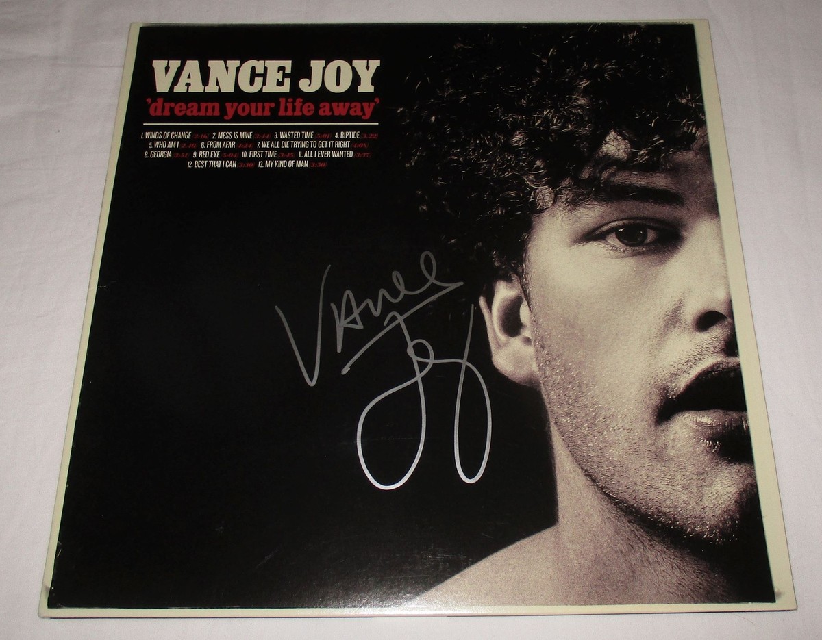 VANCE JOY SIGNED DREAM YOUR LIFE AWAY VINYL RECORD JSA | eBay UK
