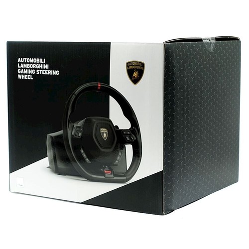LAMBORGHINI VOLANTE E PEDALIERA GAMING PRO PER PC E PS4 RICONDIZIONATO GRADO A - Foto 5 di 5