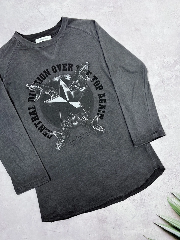 Camiseta Pierre Balmain LS Snakes Star Central Division Over The Top Again talla M Foto 4 de 4