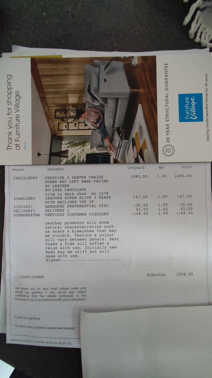 3 Seater Leather Sofa, Furniture Village Cressida Chaise Power Recliner