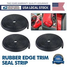 Automotive Door Weather Stripping 471" Car Door Rubber Edge Trim Seal Strip