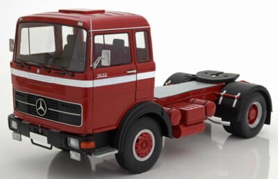ROAD KINGS - MERCEDES BENZ LPS 1632 4x2 1969 rot limitiert auf 700 Exemplare ...