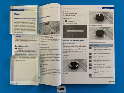 2018 BMW X5 Hybrid 40e xDrive PHEV Owners Manuals Supplement Books Set, OEM Case - Picture 10 of 11