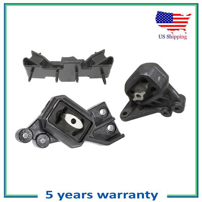 3PCS MotorKing Engine Motor & Trans Mount For 06-07 Dodge Ram 1500 4.7L 5.7L 4WD