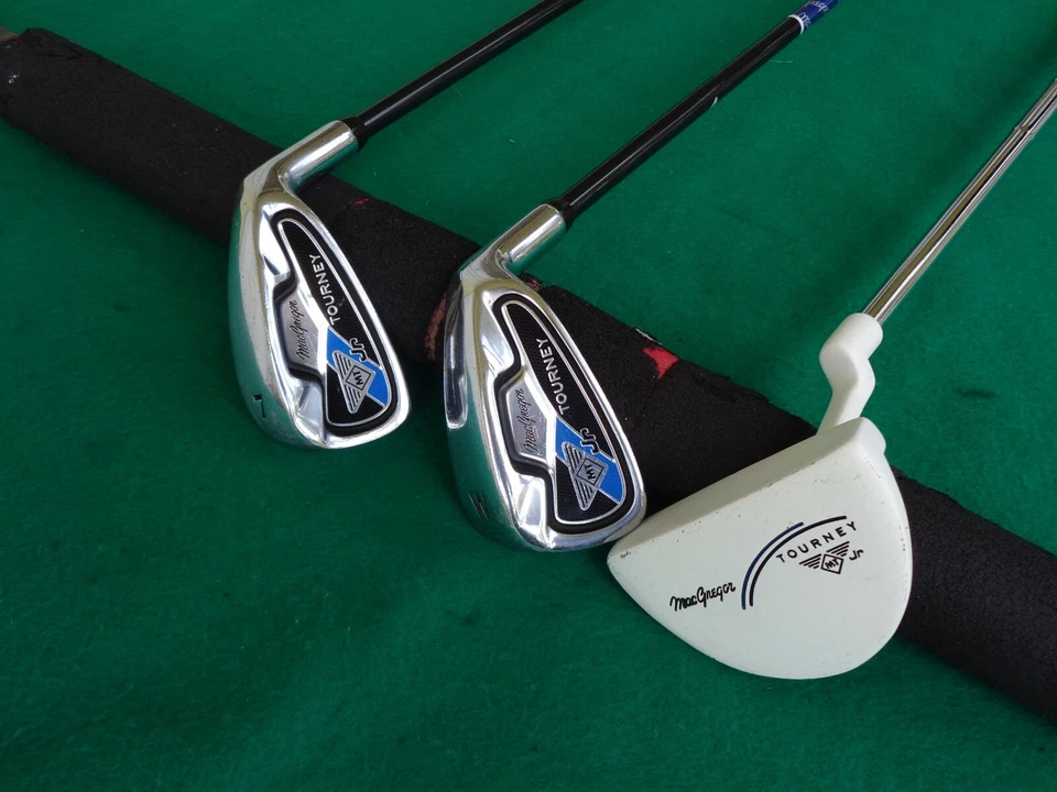 Junior Jr MacGregor MT Tourney Golf Club Set Irons & Putter Kids Youth Childs RH - Image 2 of 4