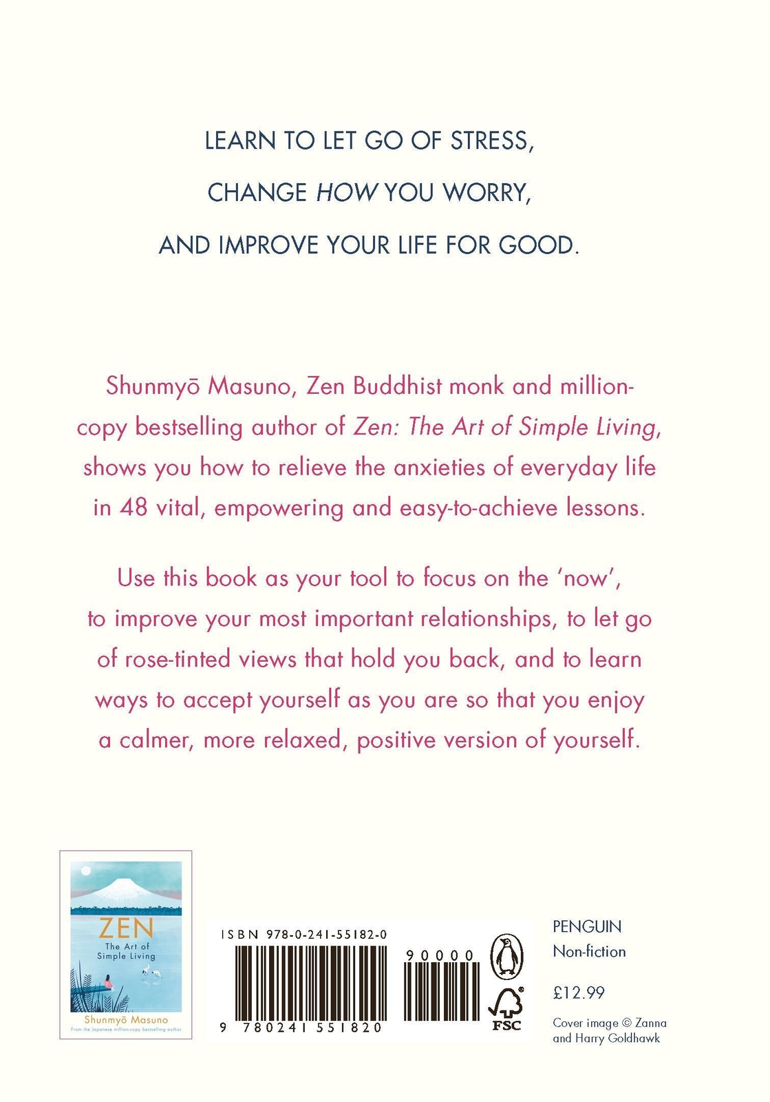 Thumbnail - Don't Worry | 48 Lessons On Achieving Calm | Shunmyo Masuno | Buch |