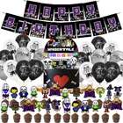 UNDERTALE party supplies banner balloon decorations birthday CUPCAKe topper