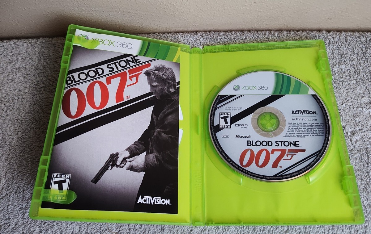 JAMES BOND 007: Blood Stone (Microsoft Xbox 360, 2010) GAME