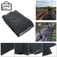 3*16ft Heavy Duty Weed Barrier Planting Fabric Woven Landscape Ground Cover