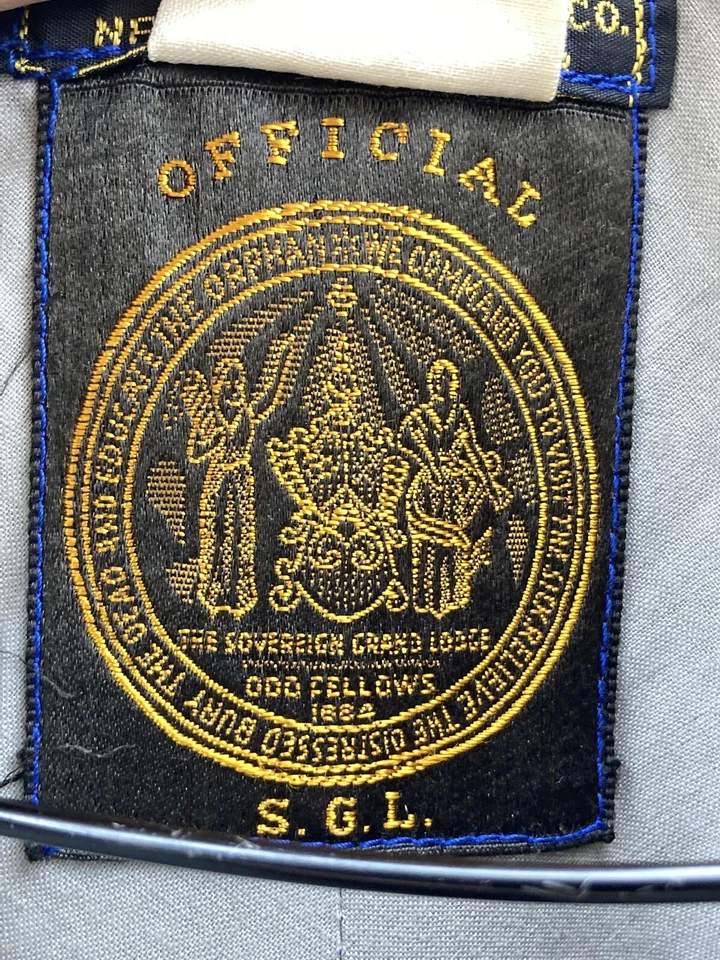 VINTAGE LONG ROBE BLUE VELVET Embroidered 1900’ XL 1890 - Image 4 of 4