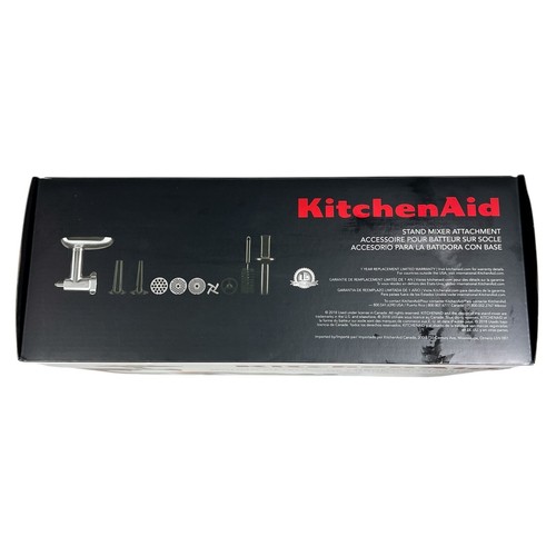 KitchenAid KSMMFGA Metal Food Grinder Stand Mixer Attachment NEW - Picture 9 of 11