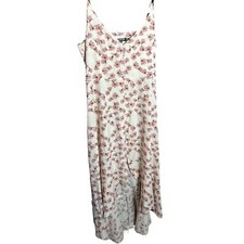 Nasty Gal Plus Size Floral Print Strappy Maxi Dress Size 12