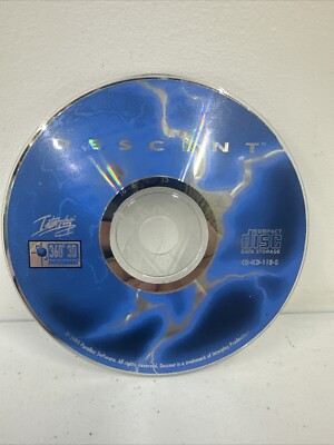 Descent Destination Saturn PC CD-ROM game for MS-DOS 1995 Interplay Parallax