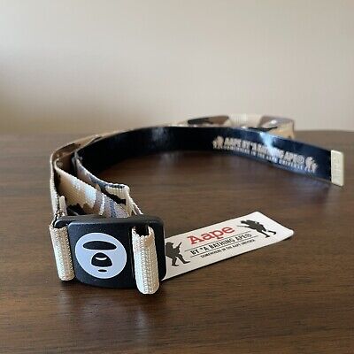 A BATHING passe APE logo print Belt A BATHING passe APE logo print Belt