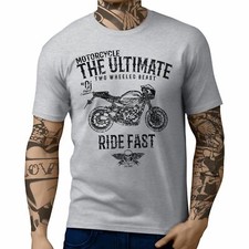 JL Ultimate Illustration For A Yamaha XSR900 Abarth Motorbike Fan T-shirt