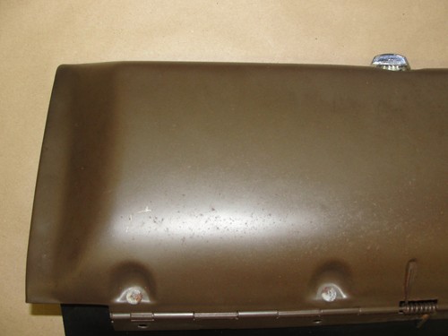 Factory Original 74 Plymouth Gran Fury DASH GLOVE BOX DOOR LID COMPARTMENT LINER - Picture 2 of 17
