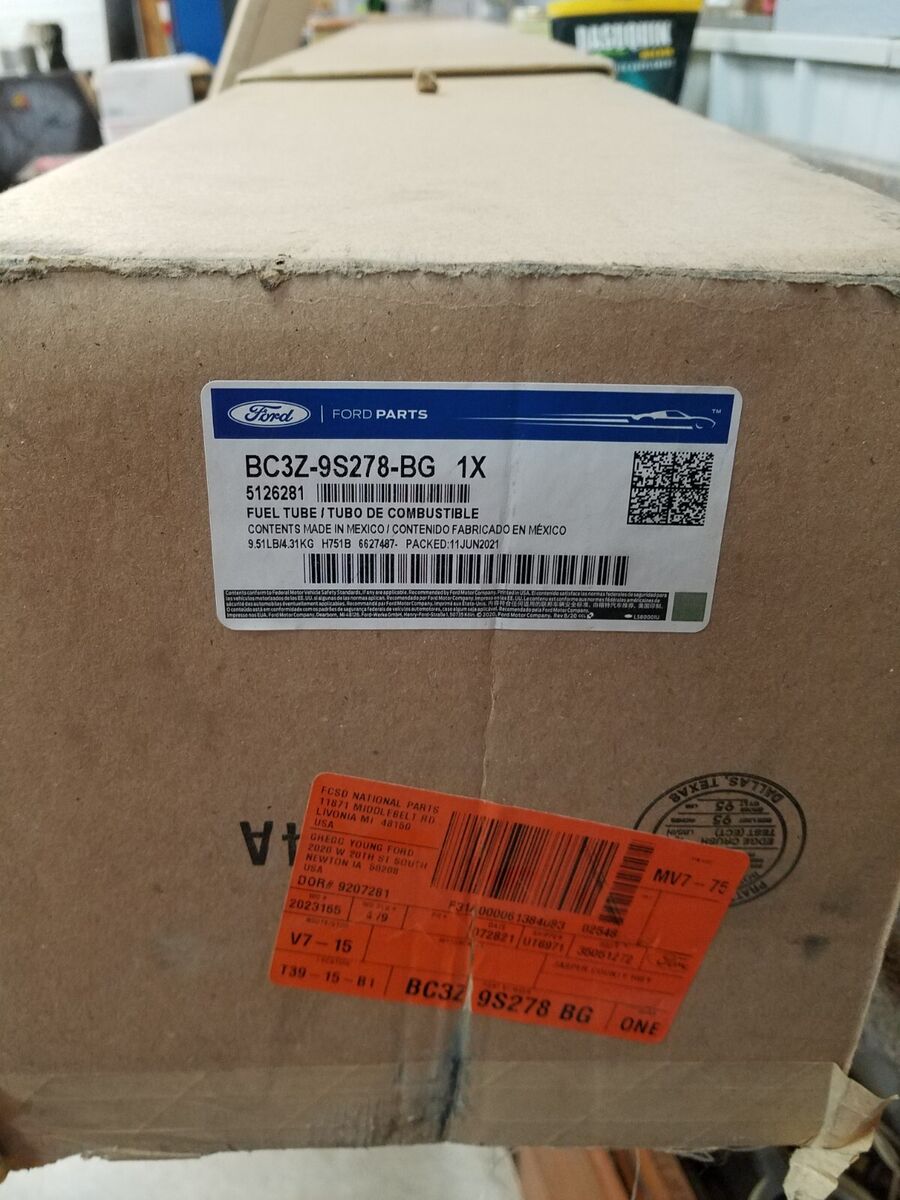 NEW OEM Ford BC3Z--9S278-BG Fuel line assembly Genuine Ford NEW OEM Ford BC3Z--9S278-BG Fuel line assembly Genuine Ford