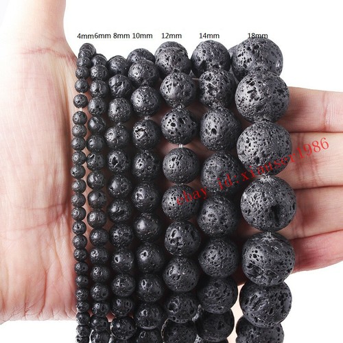 Wholesale Natural Gemstone Round Spacer Loose Beads 4mm 6mm 8mm 10mm 12mm - Picture 5 of 50