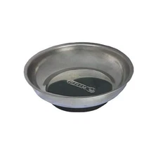 GRIP 4" Magnetic Parts Dish Stainless Steel Screw Bolt Tools Holder Tray 67438