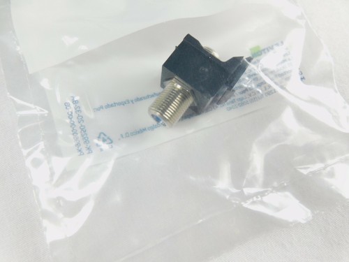 41084-FEF Leviton QuickPort Adattatore coassiale tipo F nichel - Nero - 50 CONTI - Foto 5 di 6