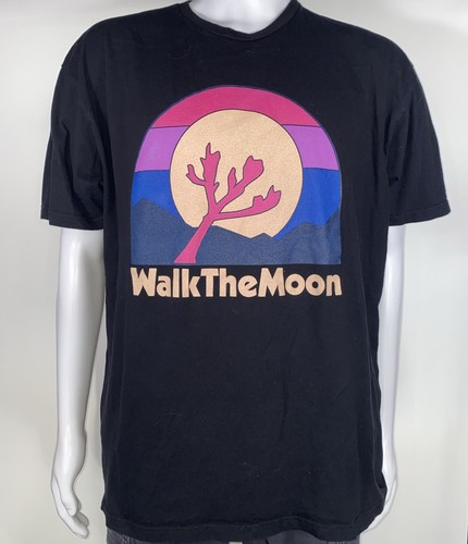 Maglietta Walk the Moon Press Restart Tour Concerto Date Band Double Sided Taglia XL - Foto 1 di 3